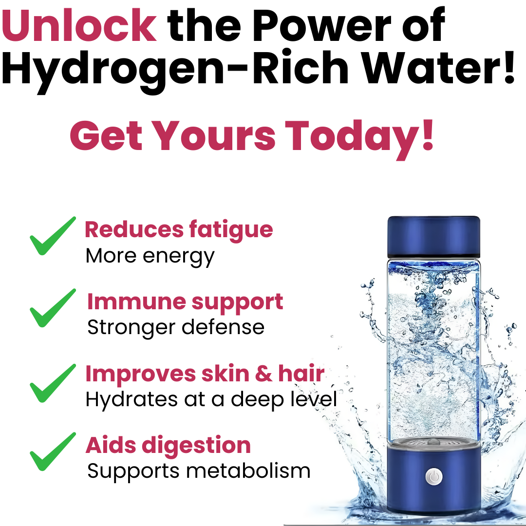 HydroCharge Pro™ – Tired of Low Energy? Recharge with Hydrogen Water!