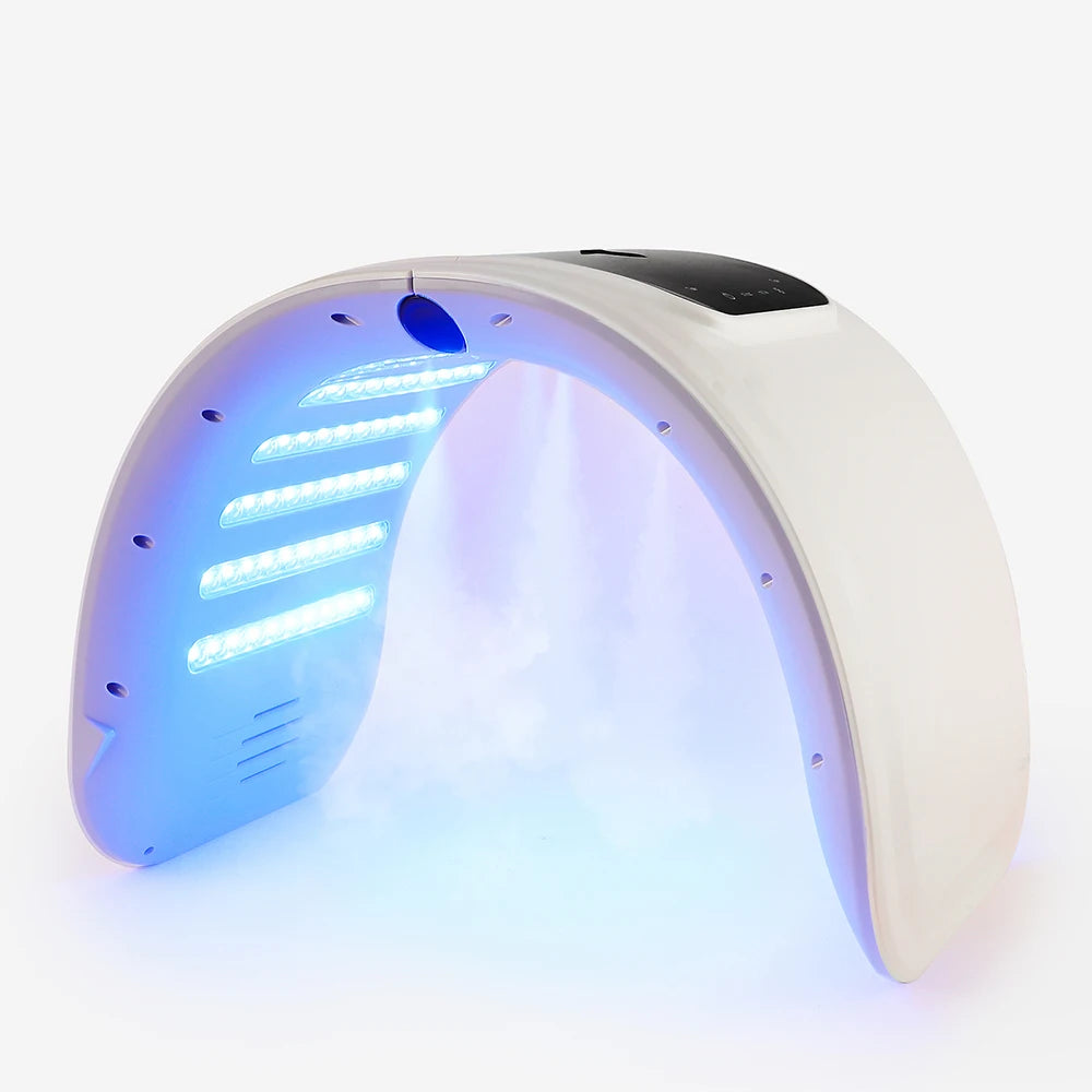 LumiGlow™ 7-Color LED Photon Therapy Device – Professional Skin Rejuvenation & Nano Spray Hydration